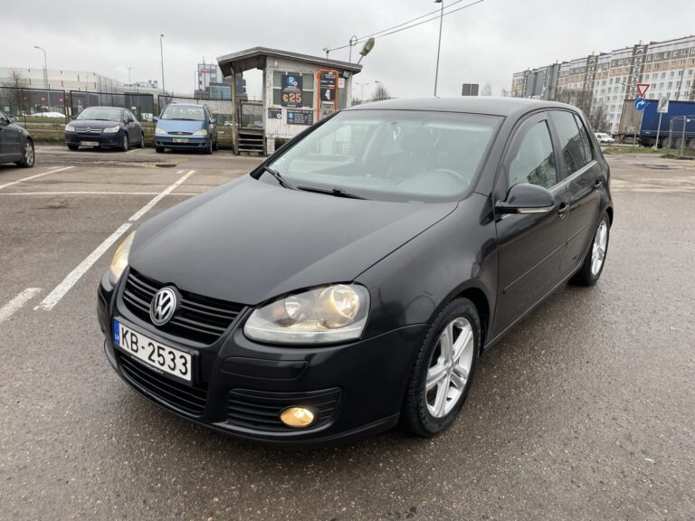 VW GOLF 5 lietoti auto auto līzings hečbeks