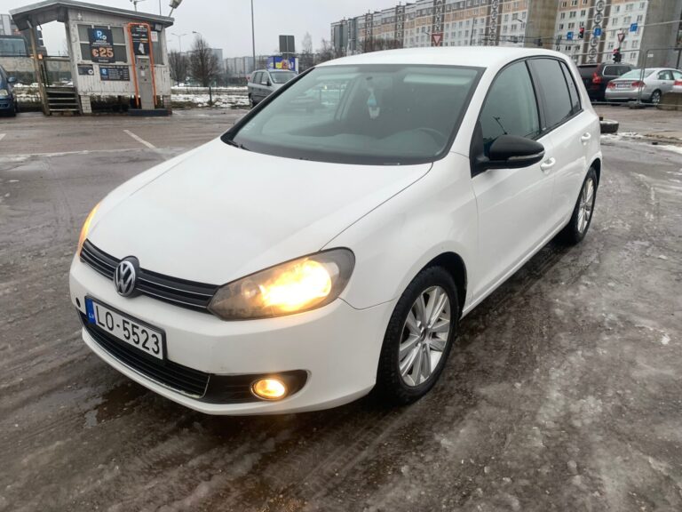 vw golf 6 Style auto līzings lietoti auto hečbeks manuāls dīzelis blueomotion